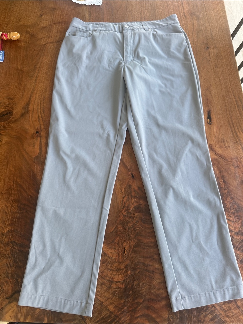 VRST Men's Limitless Performance Slim Fit 5 Pocket Pant Gray